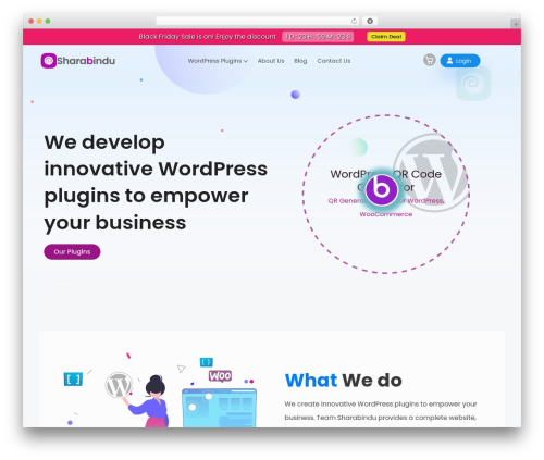 Alexa business WordPress theme - sharabindu.com