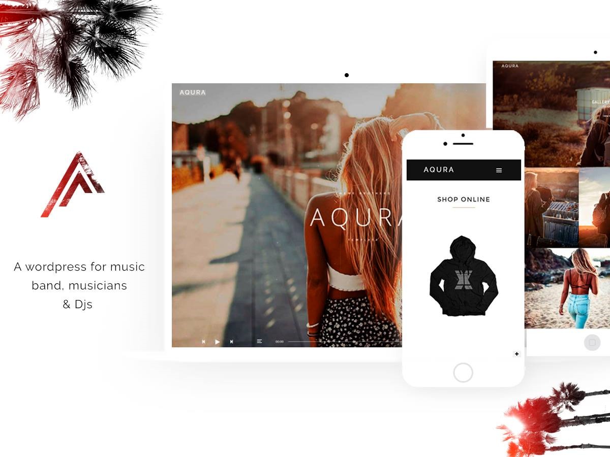 Aqura best WordPress theme