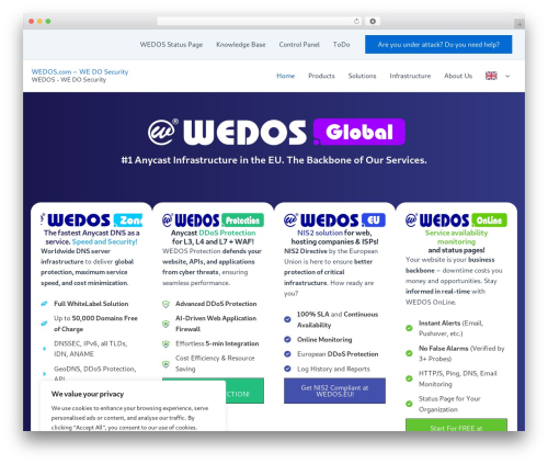 CookieYes | GDPR Cookie Consent & Compliance Notice (CCPA Ready) (cookie-law-info) free WordPress plugin - wedos.com