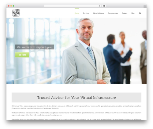 Avada best WordPress theme - citrix24.com