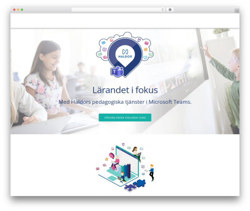 Avada best WordPress theme - haldor.se