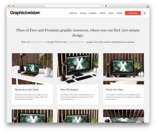 Avada business WordPress theme - graphictwister.com