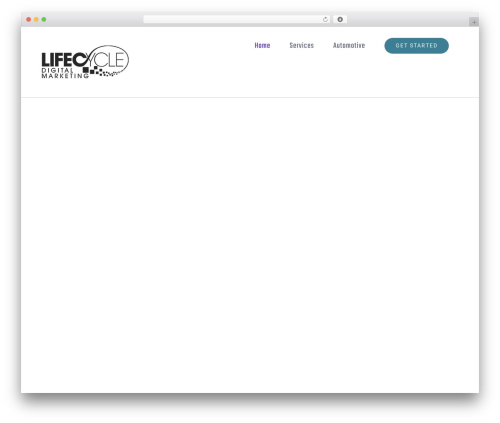 Avada business WordPress theme - lifecycledigitalmarketing.com