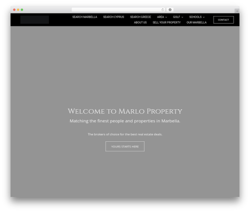 Avada theme WordPress - marloproperty.com