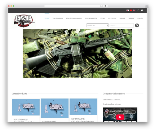Avada theme WordPress - gp-web.com