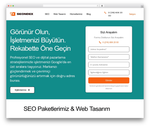 Avada theme WordPress - seondex.com