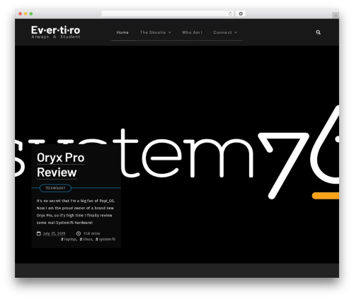 Avada top WordPress theme - evertiro.com
