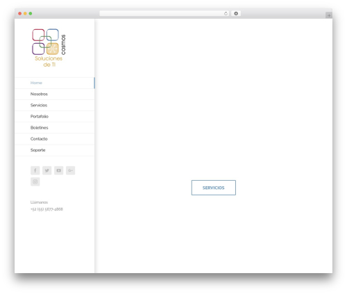 Avada WordPress page theme - solucionesdeti.net