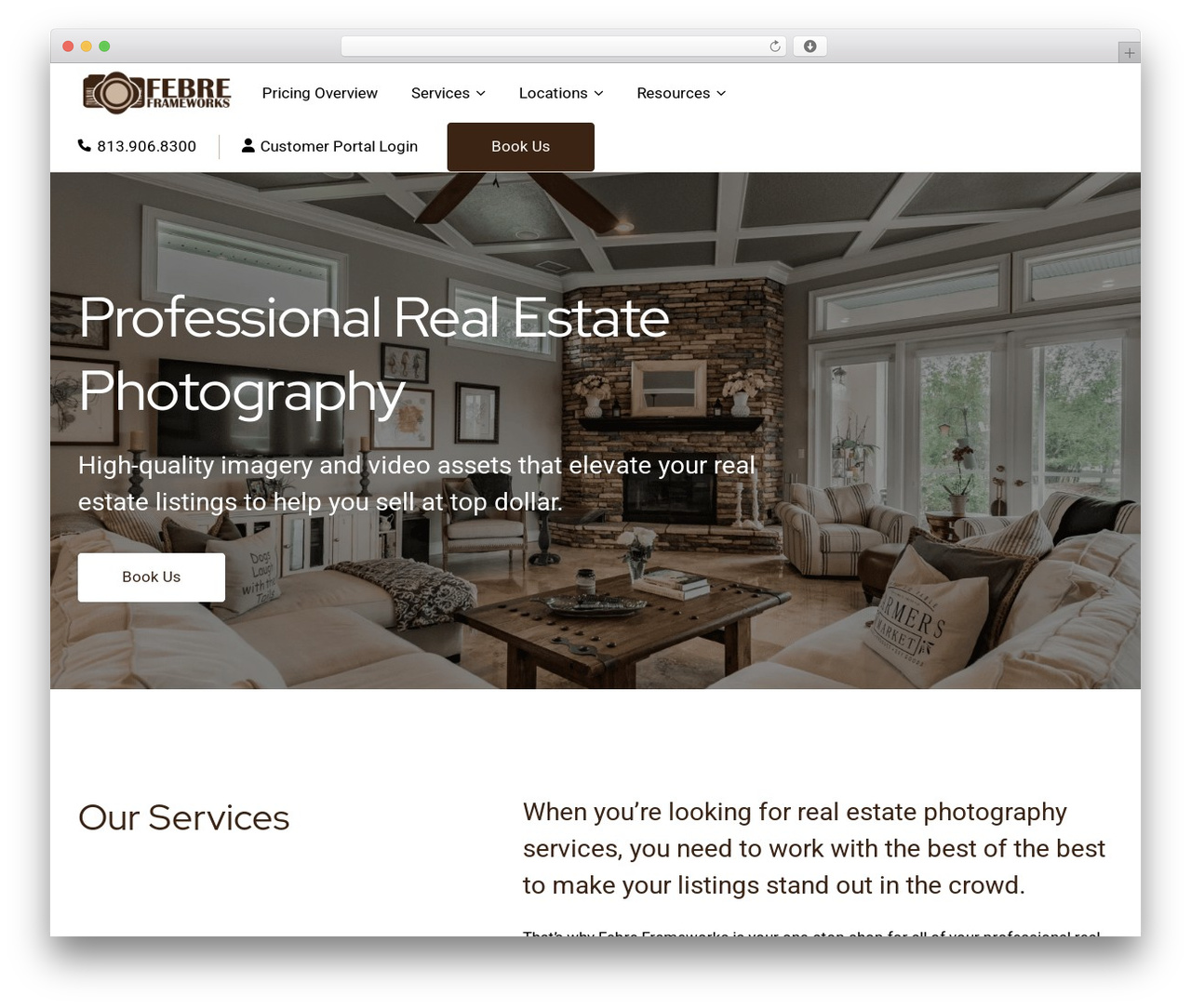 Avada WordPress theme for photographers - febreframeworks.com