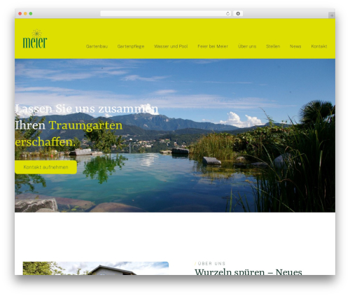 Avada WordPress theme - meier-garten.ch