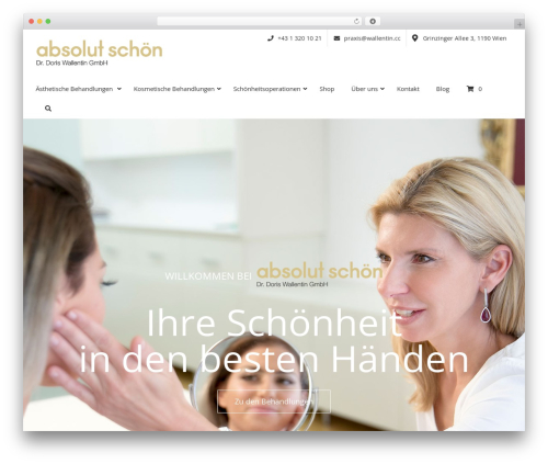 Avada WordPress theme design - wallentin.cc