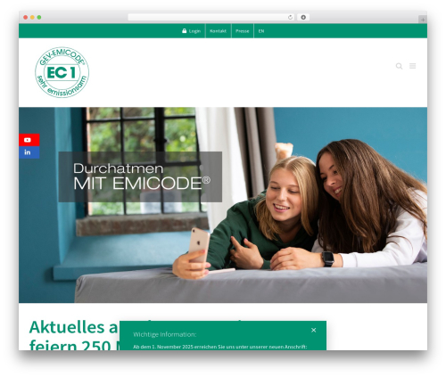 Avada WordPress theme - emicode.com