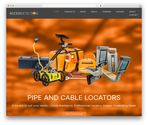 Avada WordPress theme - accessdetection.com.au