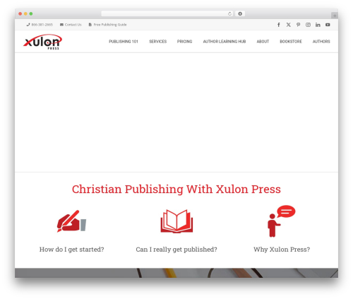 Avada WP theme - xulonpress.com