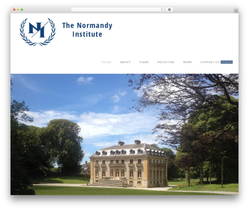 Avada WP theme - normandyinstitute.org