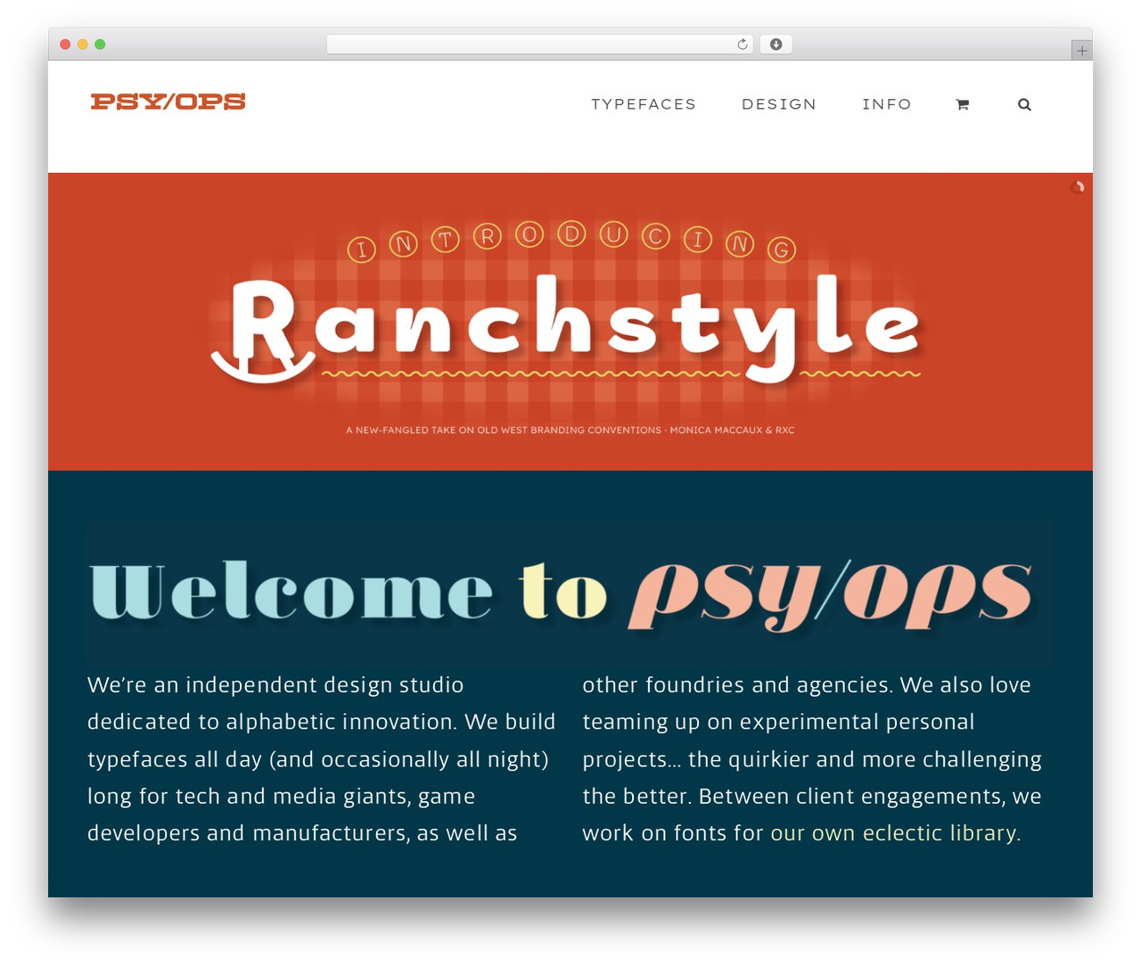 Avada WP theme - psyops.com