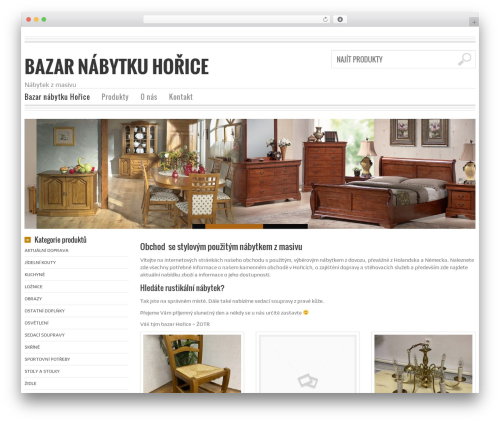 Bazar WP theme - bazarhorice.cz