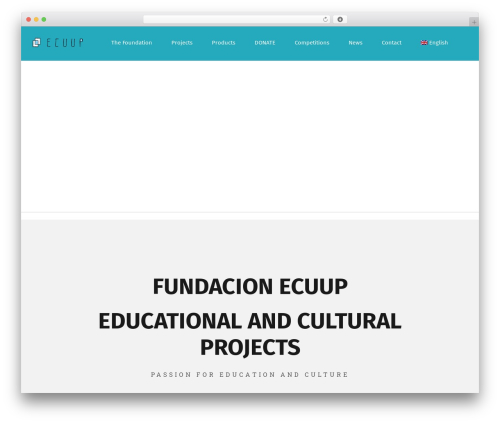 Best WordPress theme Avada - fundacionecuup.org