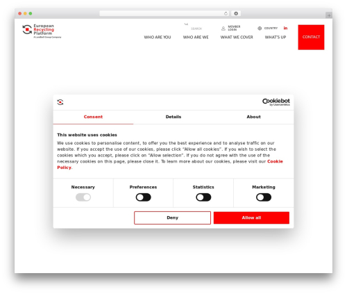 Best WordPress theme Avada - erp-recycling.org