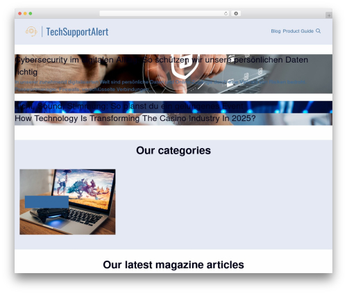 Best WordPress theme GeneratePress - techsupportalert.com