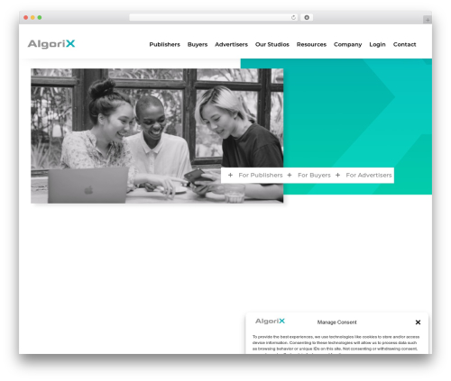 Best WordPress theme Studio Vawter - algorix.co
