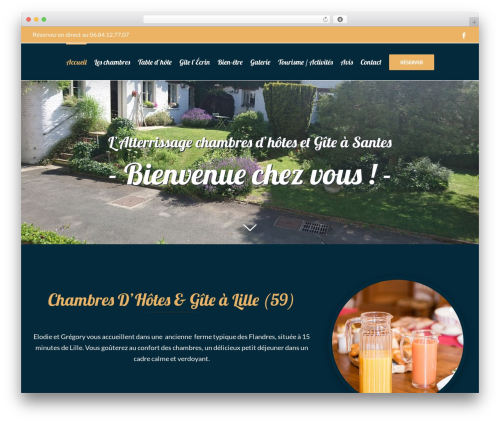 Best WordPress theme Avada - atterrissage.fr