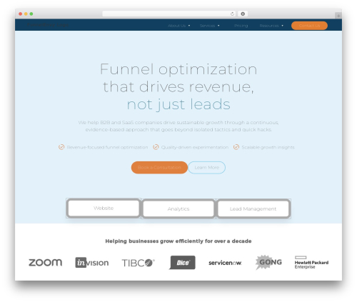 Best WordPress theme Avada - funnelenvy.com