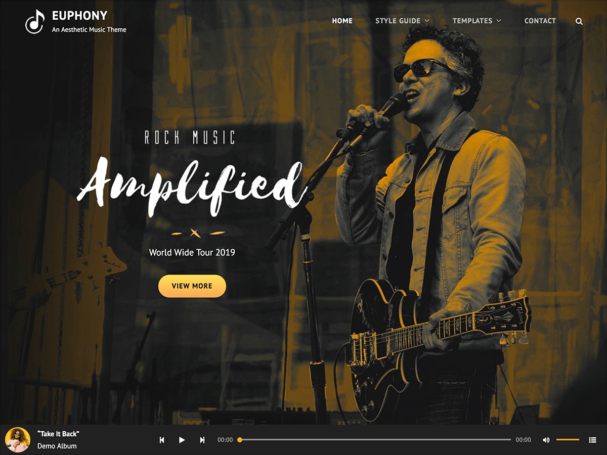 Best WordPress theme Euphony by Catch Themes
