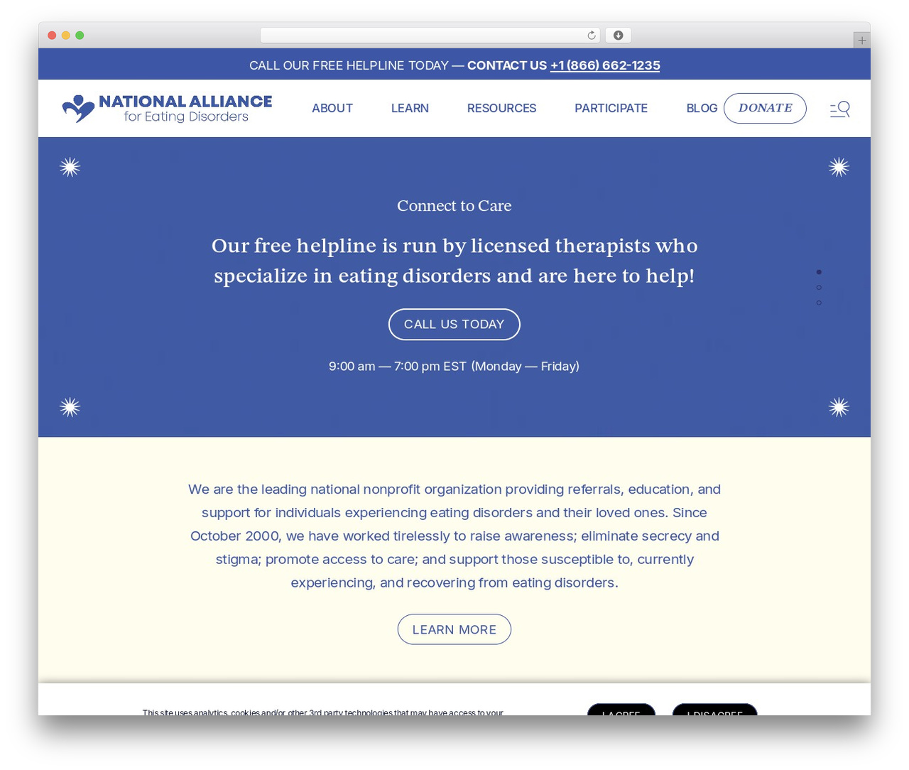 Best WordPress theme Twenty Seventeen - allianceforeatingdisorders.com