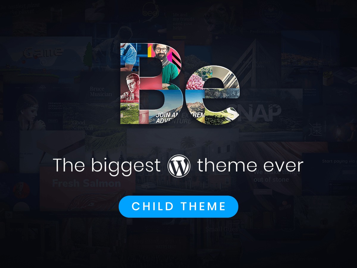 Betheme Child best WordPress theme by Muffin group
