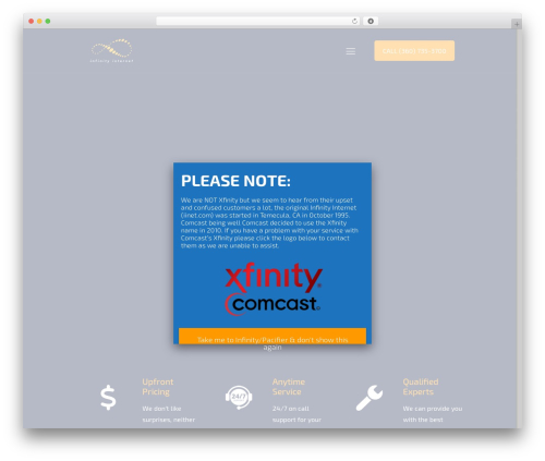 Betheme top WordPress theme - infinityinternet.com