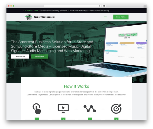 Betheme WordPress page theme - targetmediacentral.com