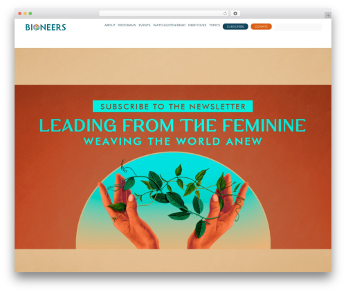 Divi Page Builder (divi-builder) WordPress plugin - bioneers.org