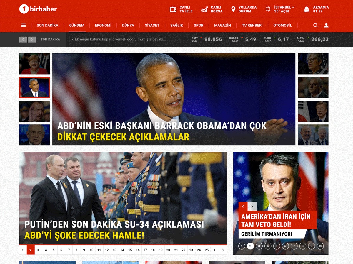 Birhaber WordPress theme