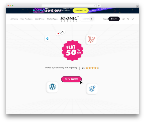 Blocksy WP theme - iqonic.design