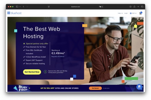 Bluehost Black Friday 2025