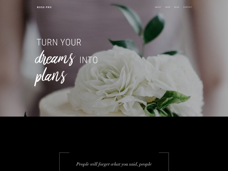 Boss Pro best WordPress theme