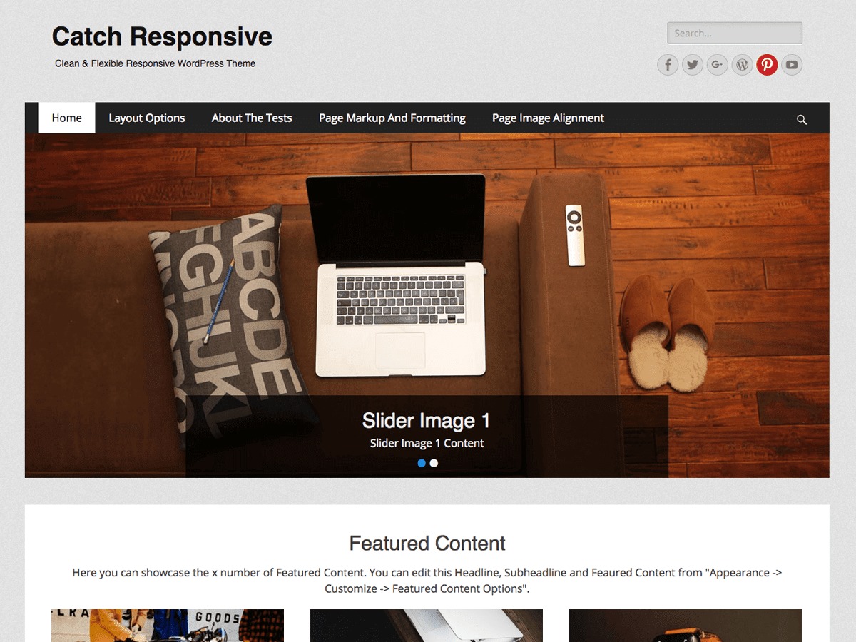 Catch Responsive theme WordPress free by Catch Themes