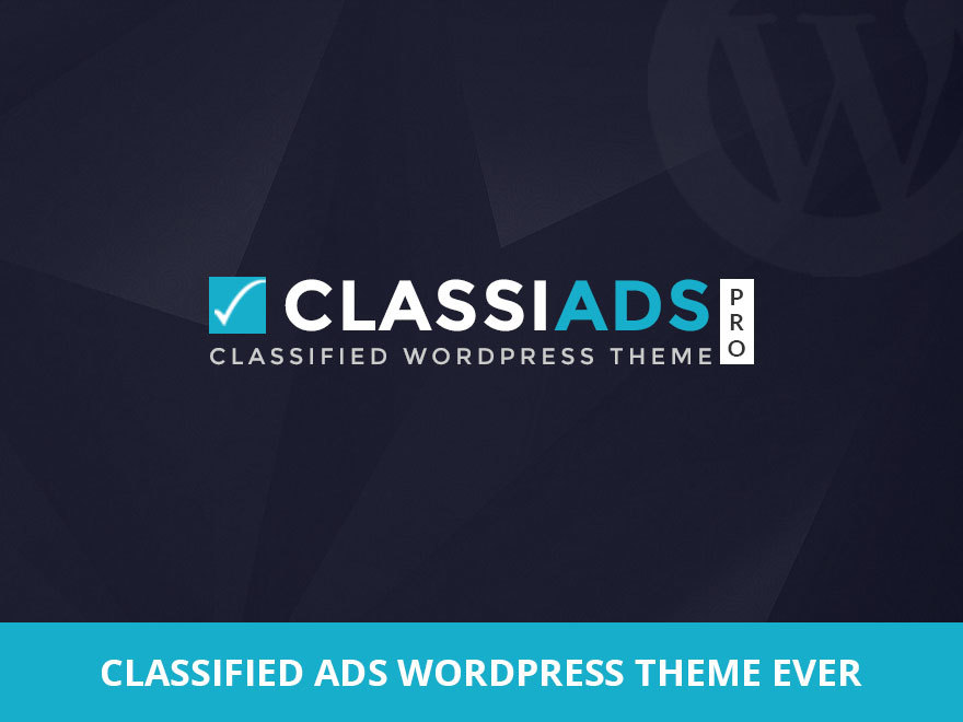 ClassiadsPro WordPress theme