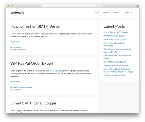 Custom GeneratePress WordPress theme - wphowto.net Custom GeneratePress WordPress theme - wphowto.net