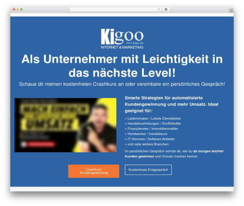 Customizr best free WordPress theme - kigoo.de