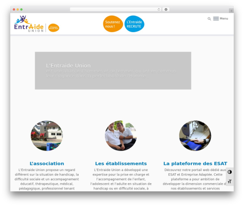 Customizr Child WP theme - eu-asso.fr