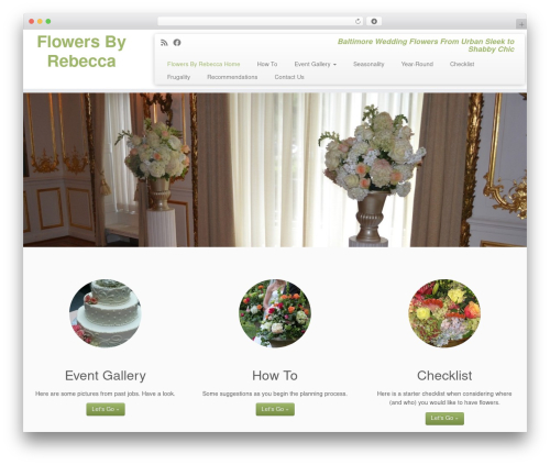 Customizr theme WordPress free - charmcityflowers.com