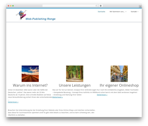 Customizr theme WordPress - web-publishing.de