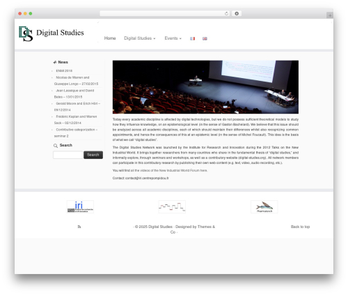 Customizr theme WordPress free - digital-studies.org
