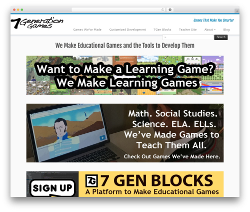 Customizr WordPress theme download - 7generationgames.com