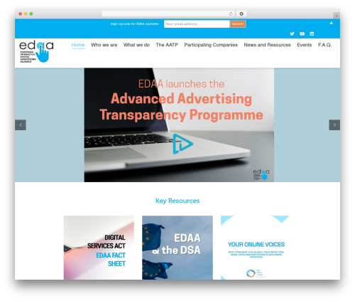 Slider Revolution (revslider) WordPress plugin - edaa.eu
