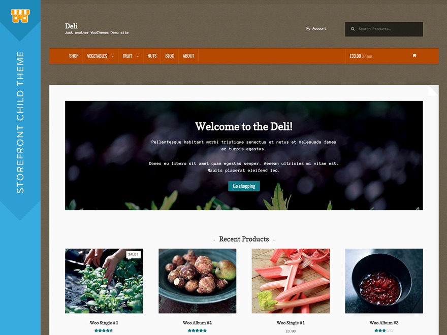 Deli WordPress theme free download