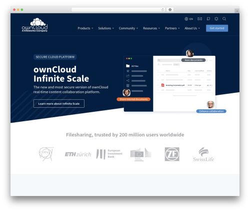 Divi business WordPress theme - owncloud.com Divi business WordPress theme - owncloud.com