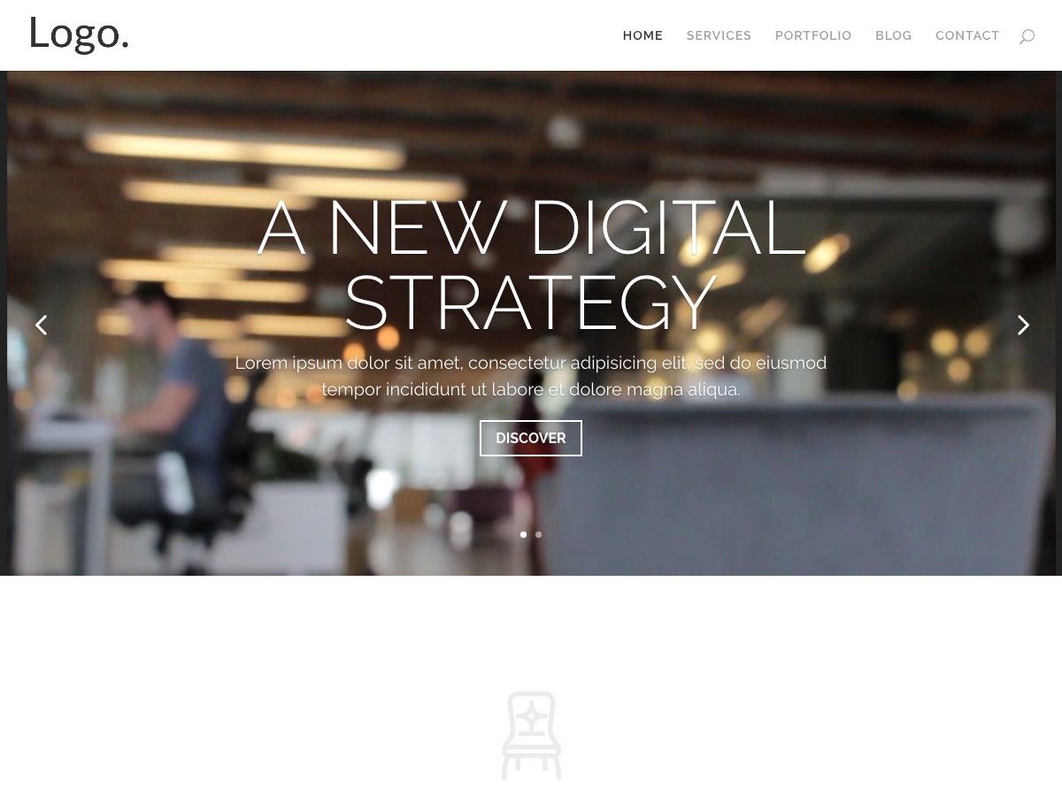 Divi creative agency WordPress blog theme